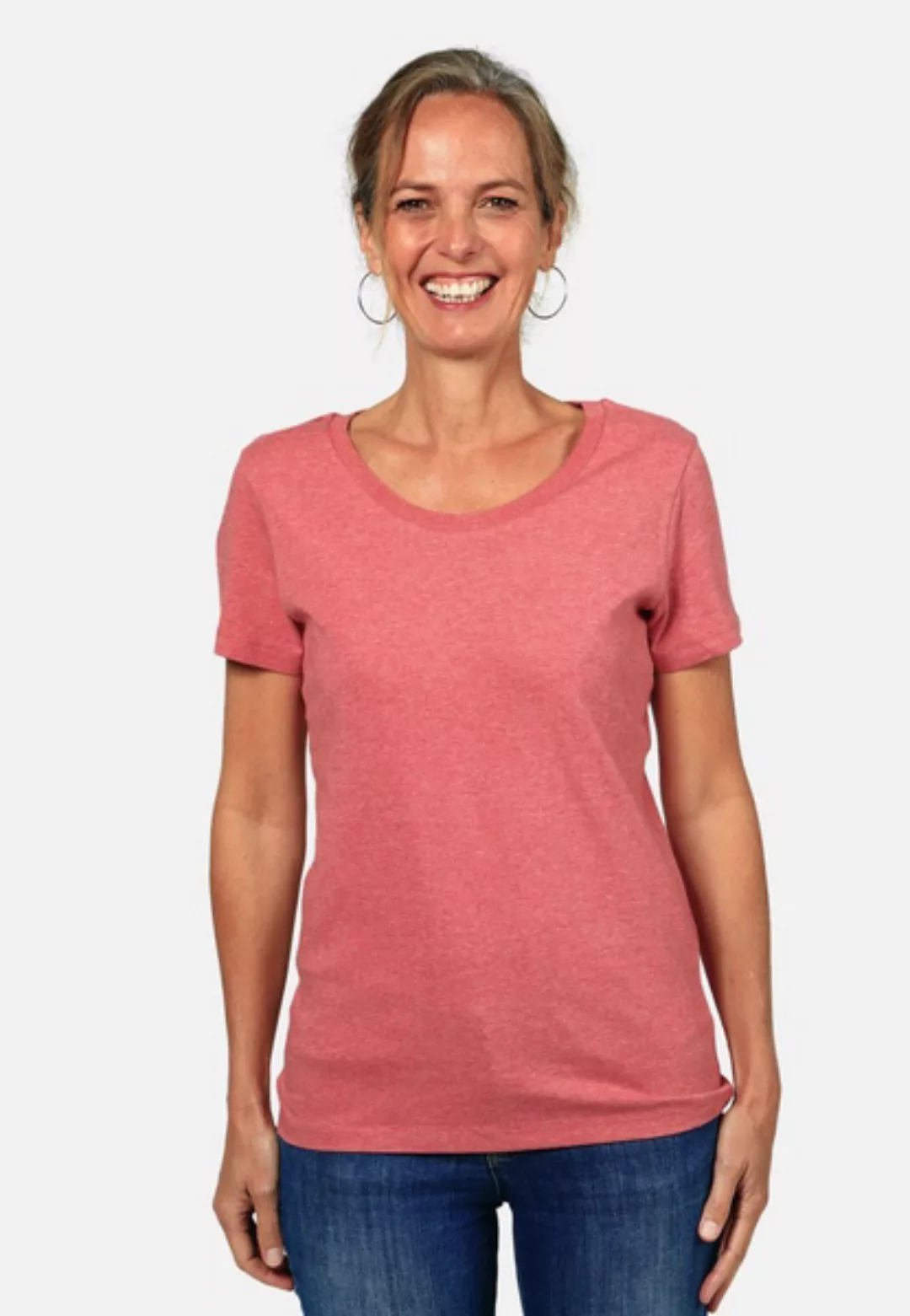 Tailliertes Damen T-shirt Aus Biobaumwolle Gots günstig online kaufen