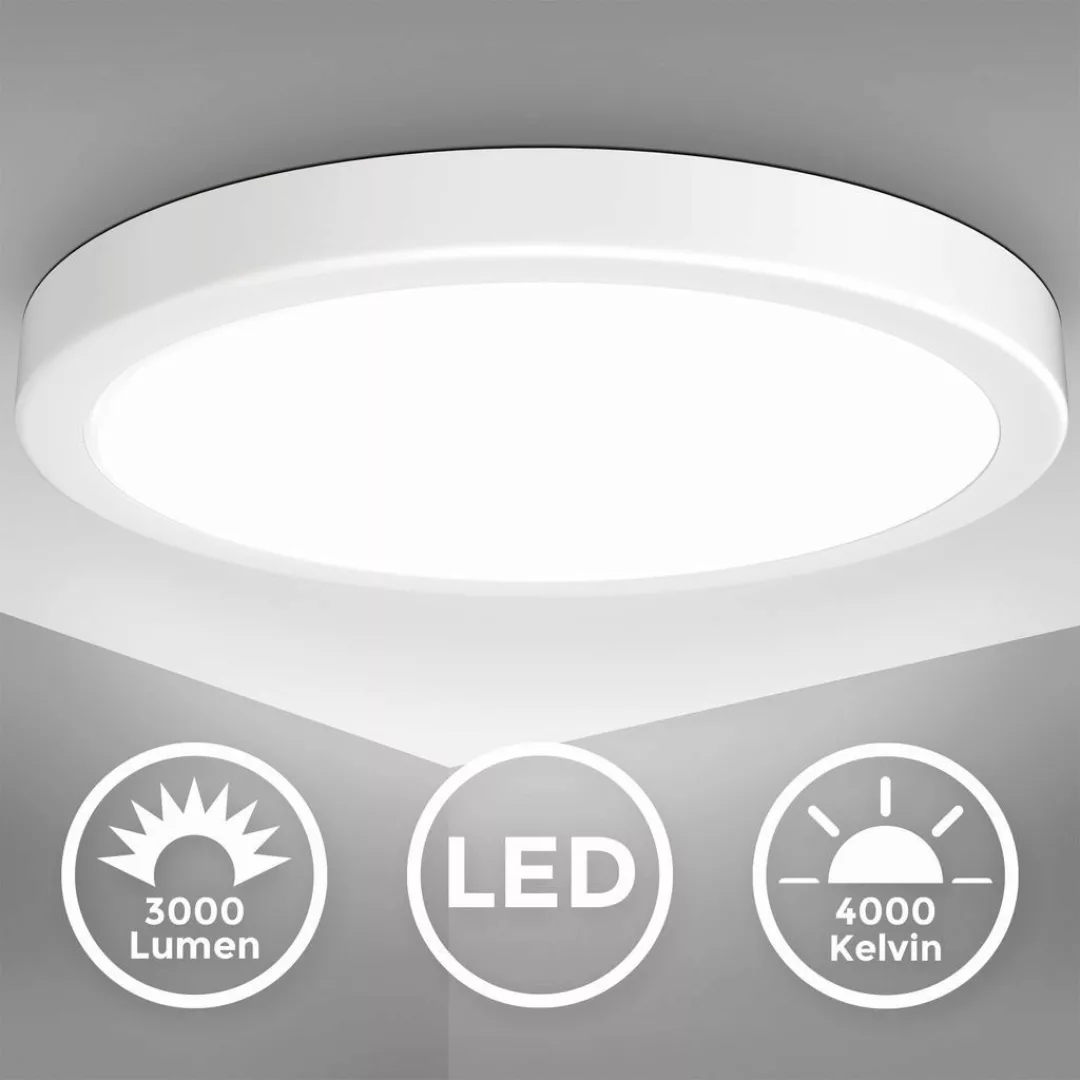 B.K.Licht Deckenleuchte BKL1538, LED fest integriert, günstig online kaufen