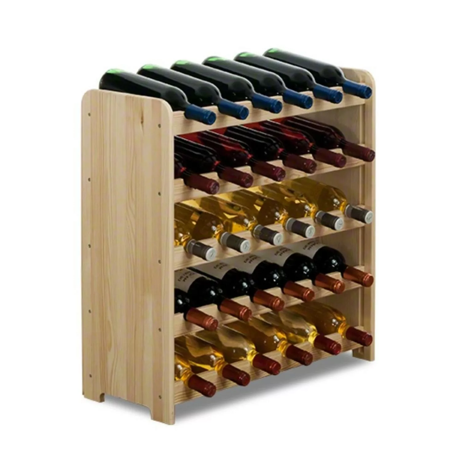 PROREGAL Weinregal Pinotwine C HxBxT 61,6 x 63,2 x 26,5 cm 30 Flaschen Mass günstig online kaufen