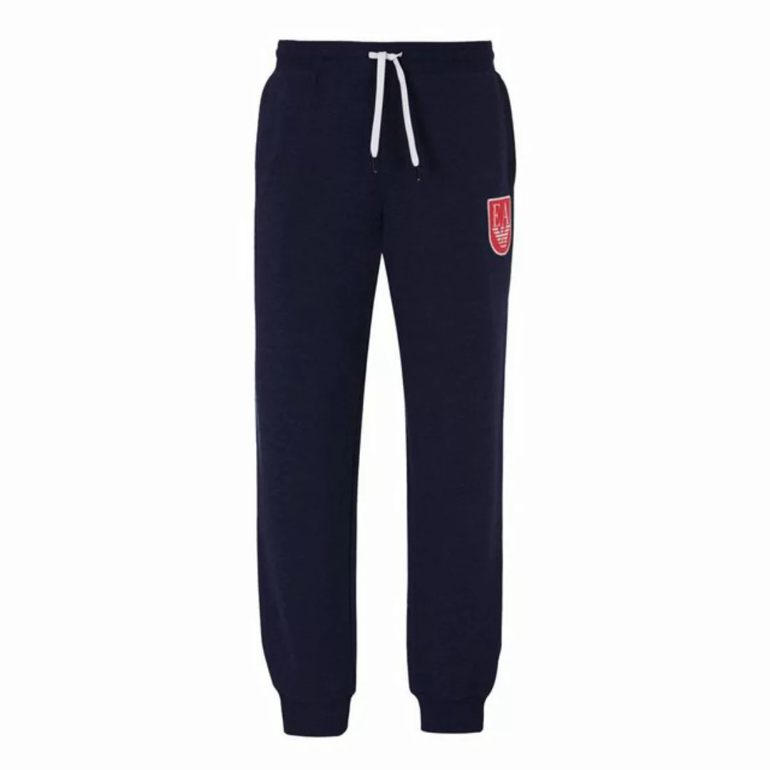 Emporio Armani Loungehose Trousers mit Logoprint günstig online kaufen