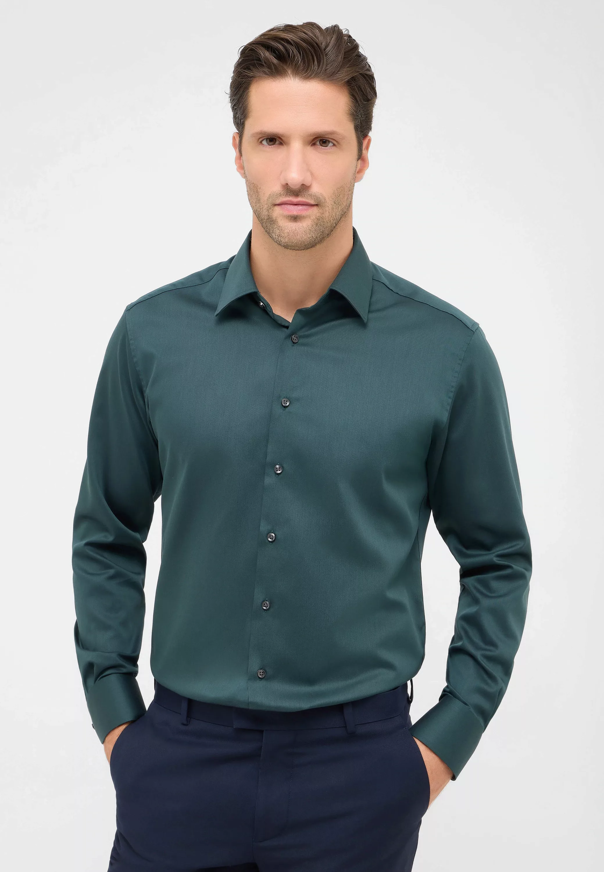 Eterna Langarmhemd "MODERN FIT", NON IRON (bügelfrei) günstig online kaufen