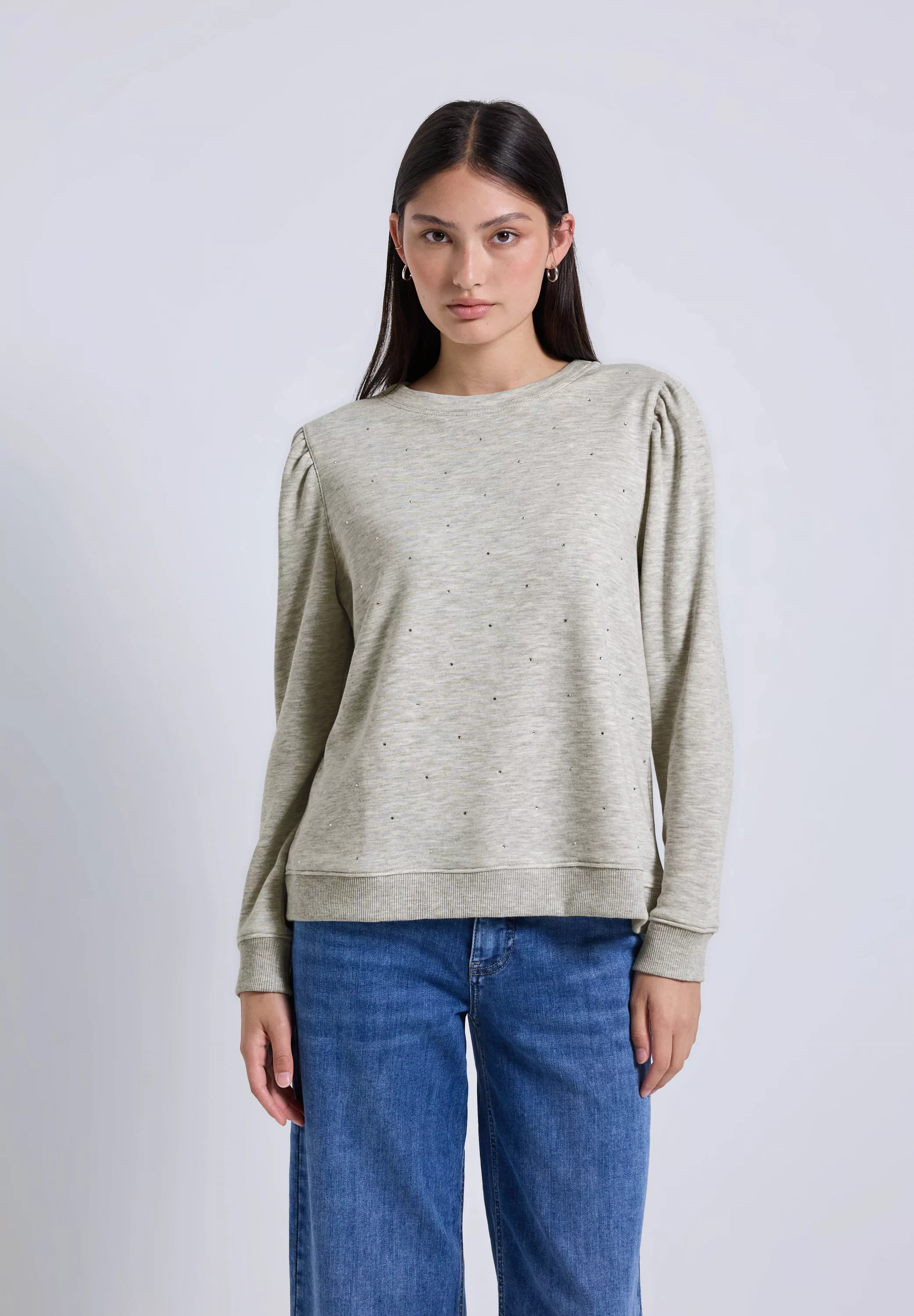 STREET ONE STUDIO Sweatshirt, mit Rundhalsausschnitt günstig online kaufen