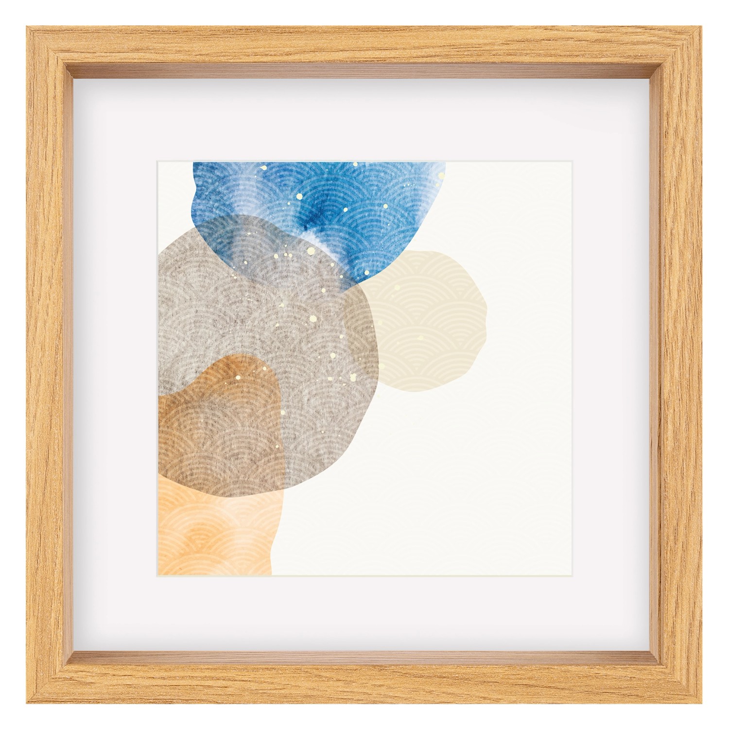 walther design Shape 3D FSC-Holzrahmen 40x40 cm Eiche HNX440E günstig online kaufen