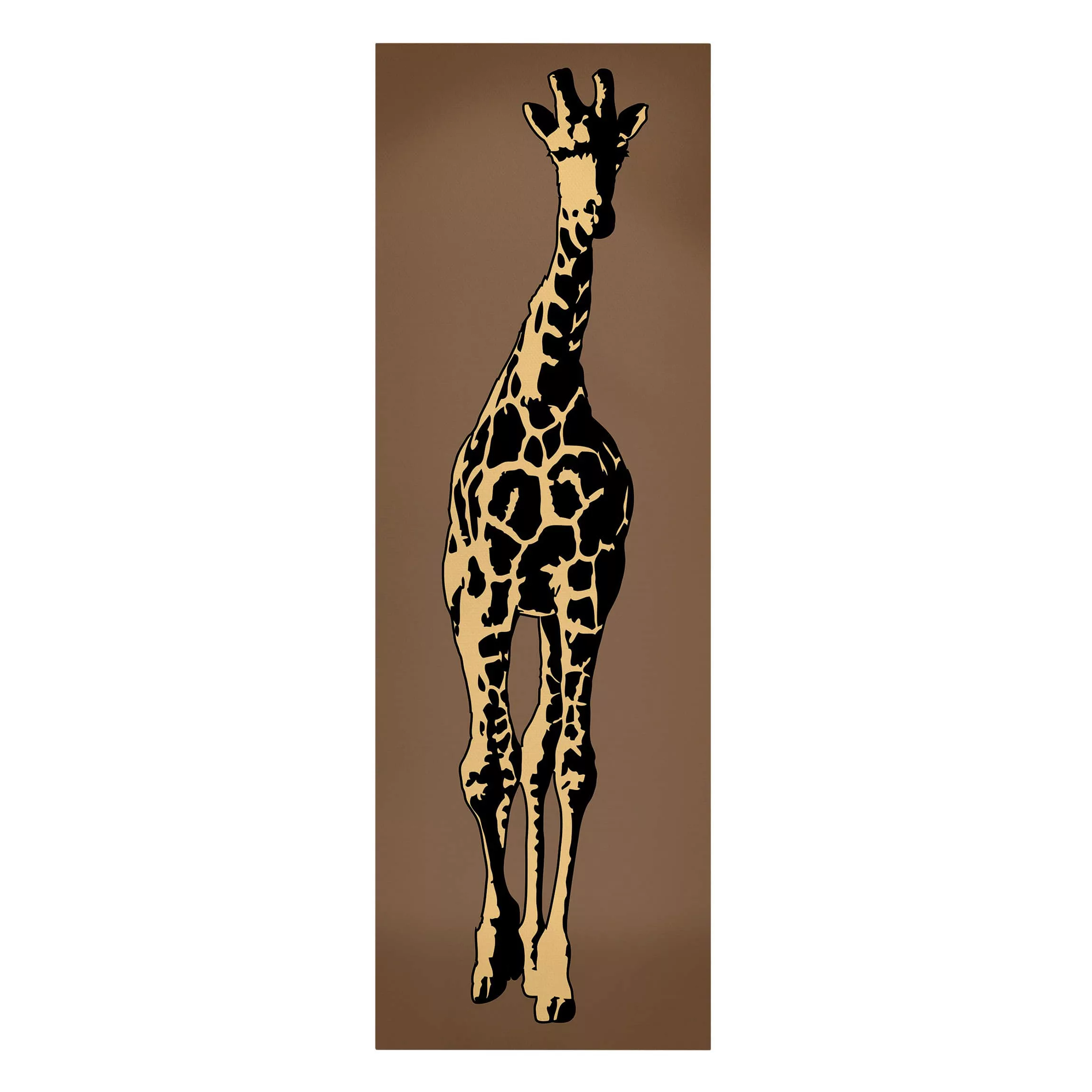 Leinwandbild Tiere - Hochformat Giraffe günstig online kaufen