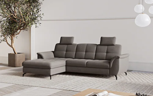 sit&more Ecksofa Zora L-Form, wahlweise mit Bettfunktion und Bettkasten günstig online kaufen