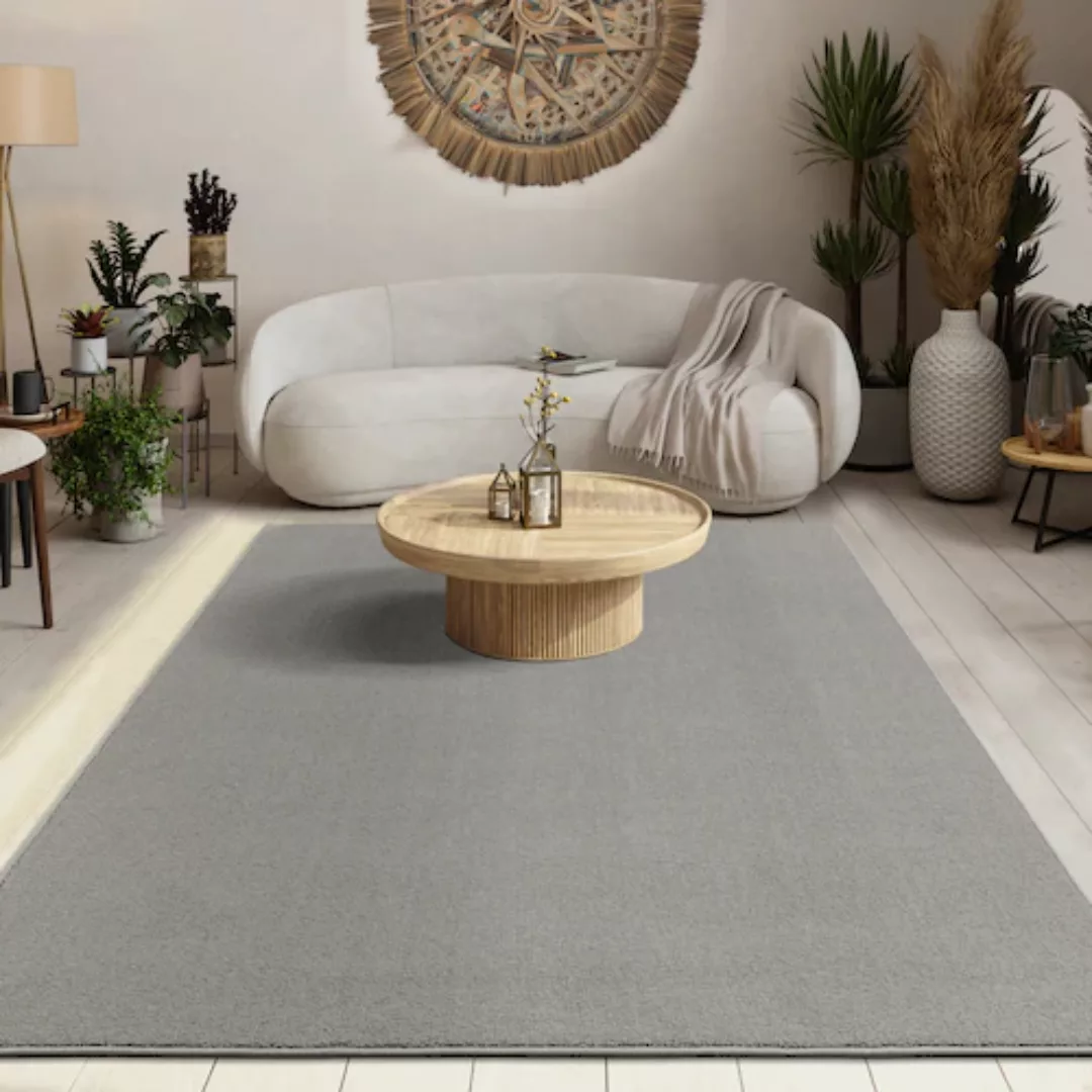 the carpet Teppich »Suez«, rechteckig, weicher Wohnzimmer Teppich Anti-Ruts günstig online kaufen