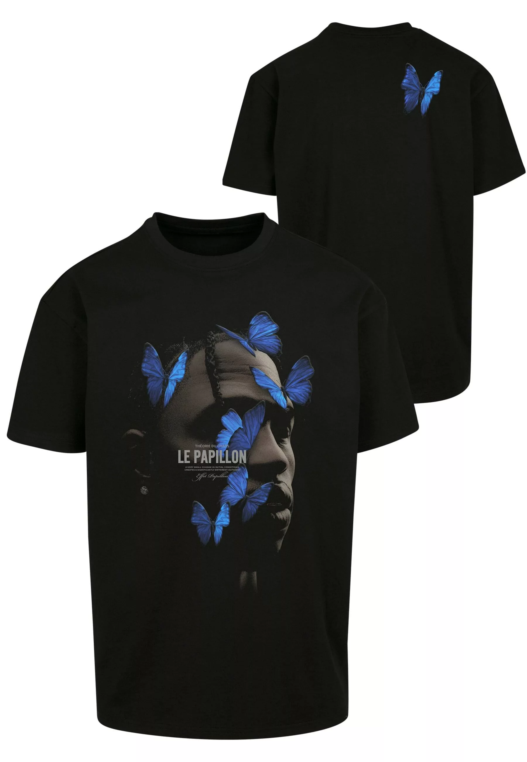 Upscale by Mister Tee Kurzarmshirt "Upscale by Mister Tee Herren Le Papillo günstig online kaufen