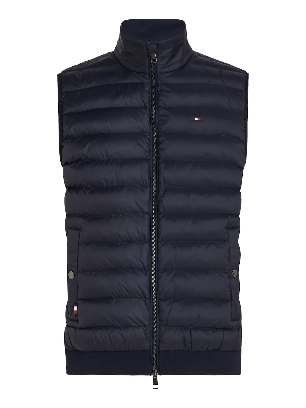 Tommy Hilfiger Steppweste "MIX MEDIA VEST", Rückenteil ungesteppt günstig online kaufen