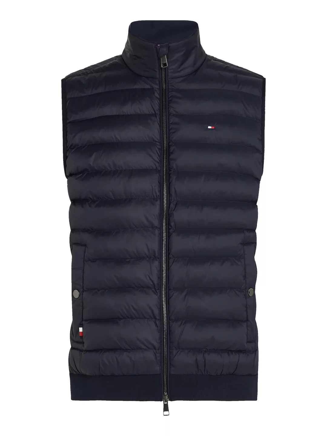 Tommy Hilfiger Steppweste MIX MEDIA VEST Rückenteil ungesteppt günstig online kaufen