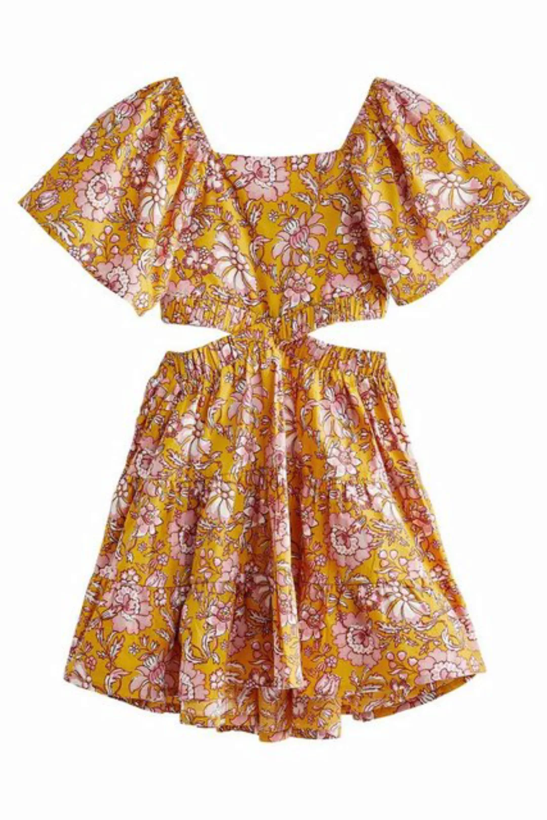 Next Sommerkleid Kleid mit Zierausschnitt (1-tlg) günstig online kaufen