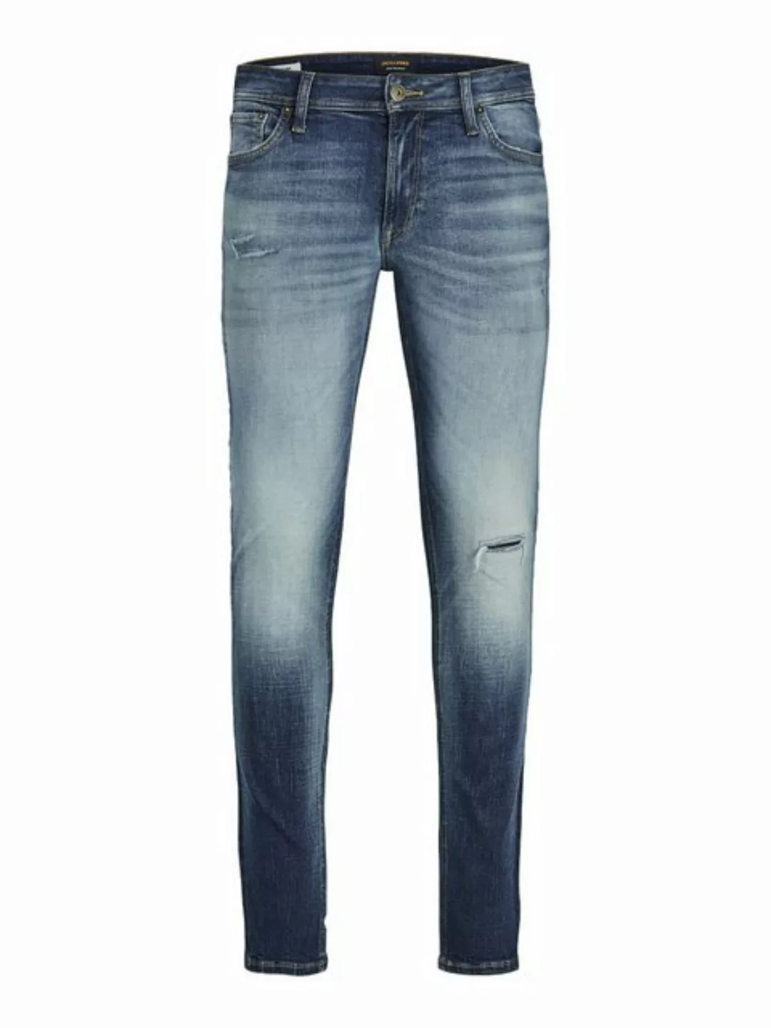 Jack & Jones Skinny-fit-Jeans Herren Jeans Hose Skinny Blau JJILIAM JJORIGI günstig online kaufen