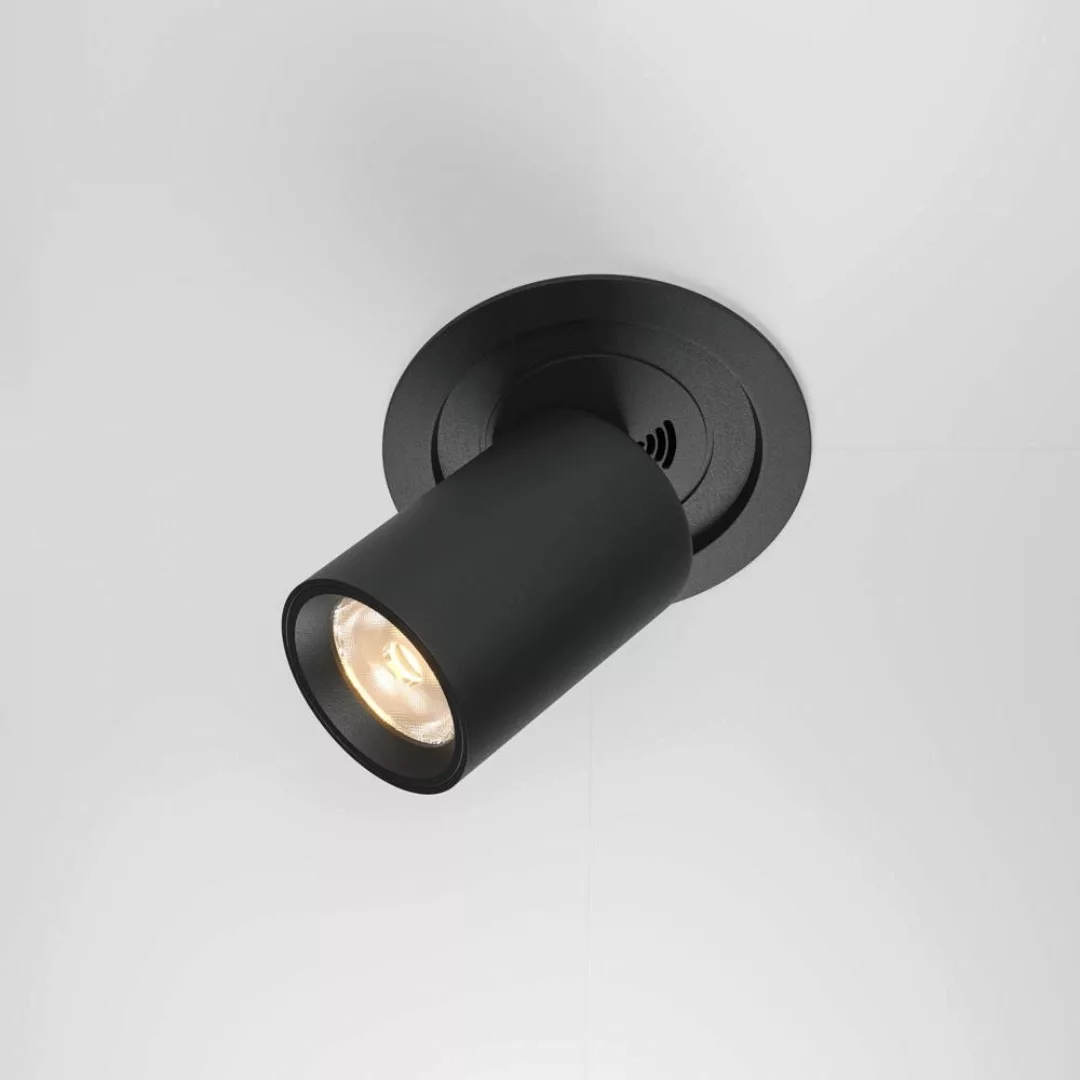 LED Einbauleuchte Hidden in Schwarz 10W 760lm günstig online kaufen