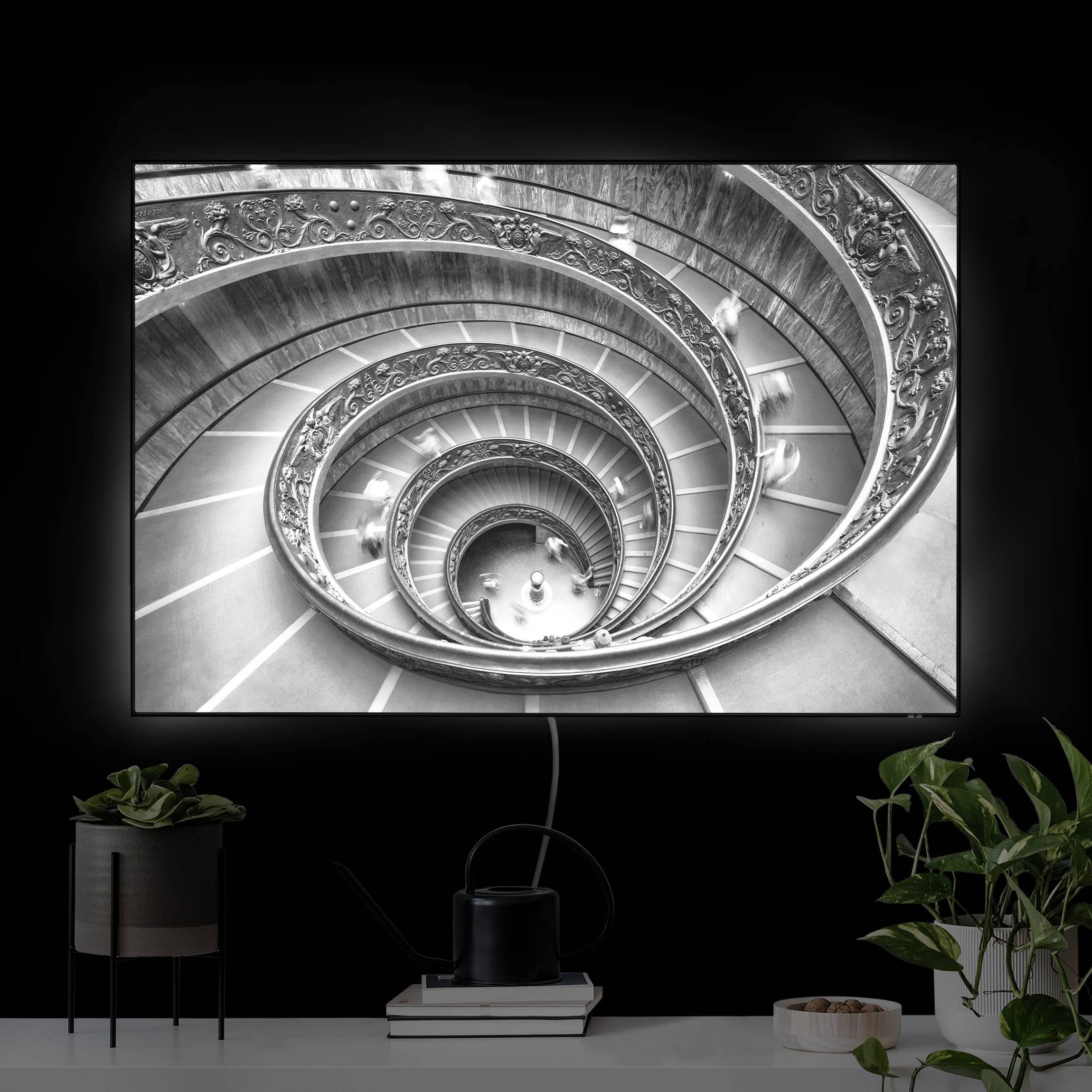 LED-Wechselbild Bramante Treppe günstig online kaufen