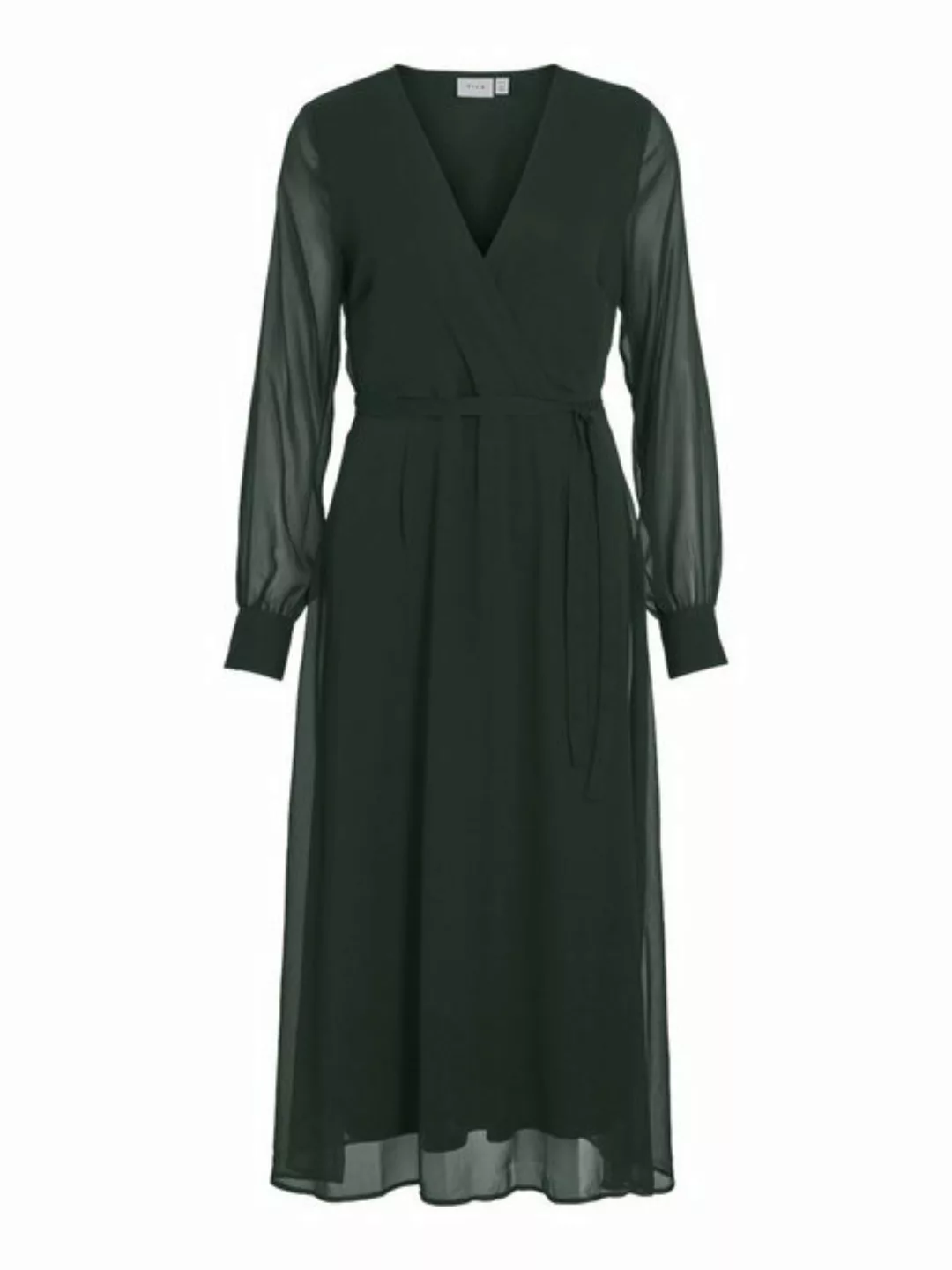 Vila Chiffonkleid VIFALIA V-NECK L/S MIDI DRESS - NOOS günstig online kaufen