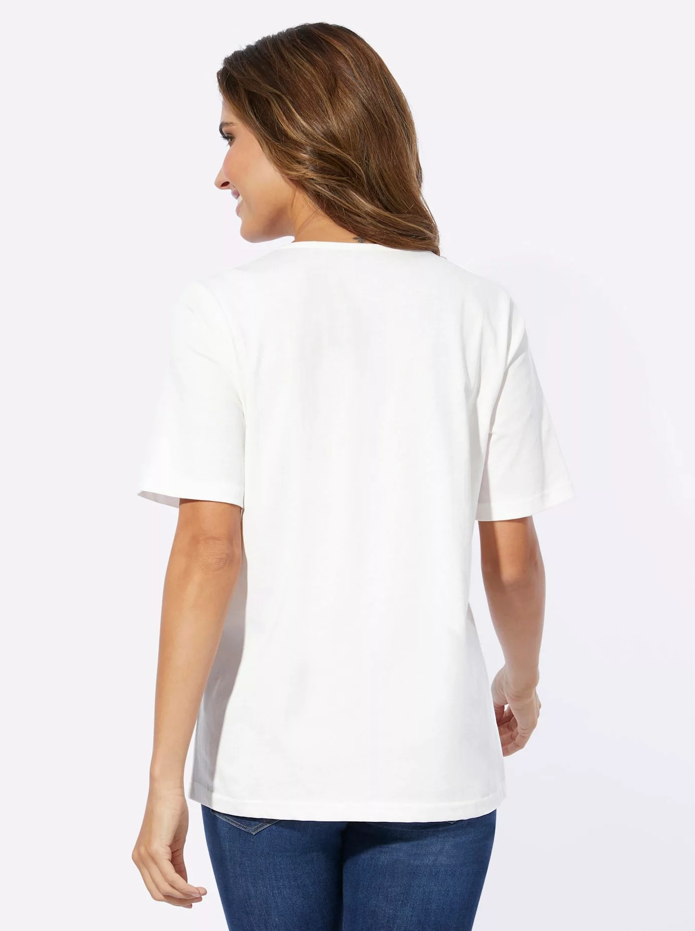 Classic Basics Rundhalsshirt "Rundhals-Shirt", (1 tlg.) günstig online kaufen