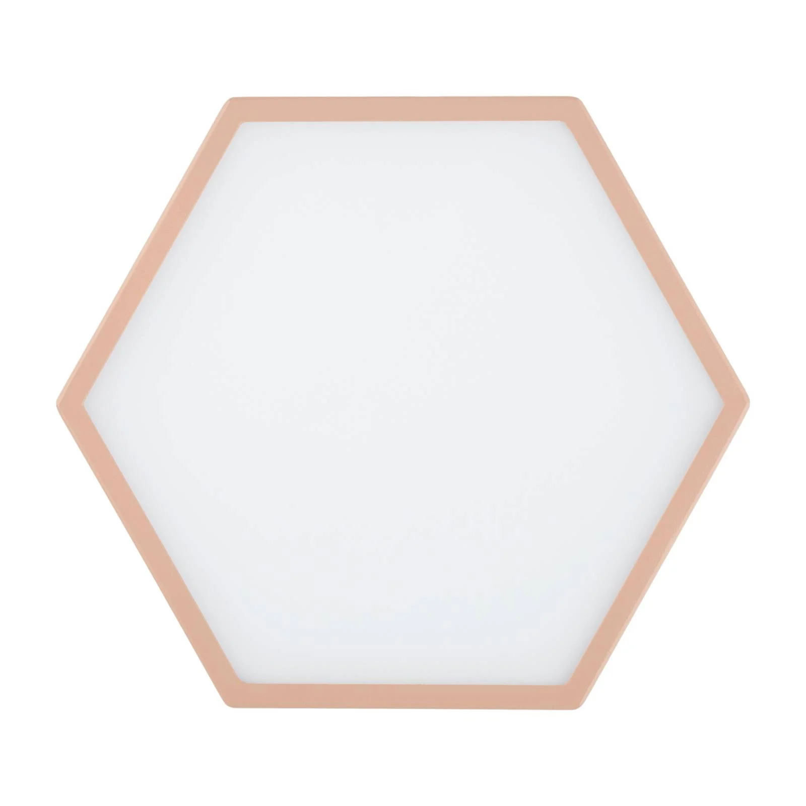 LED-Deckenleuchte Libre, pfirsichfarben, Stahl, 3.000 K günstig online kaufen