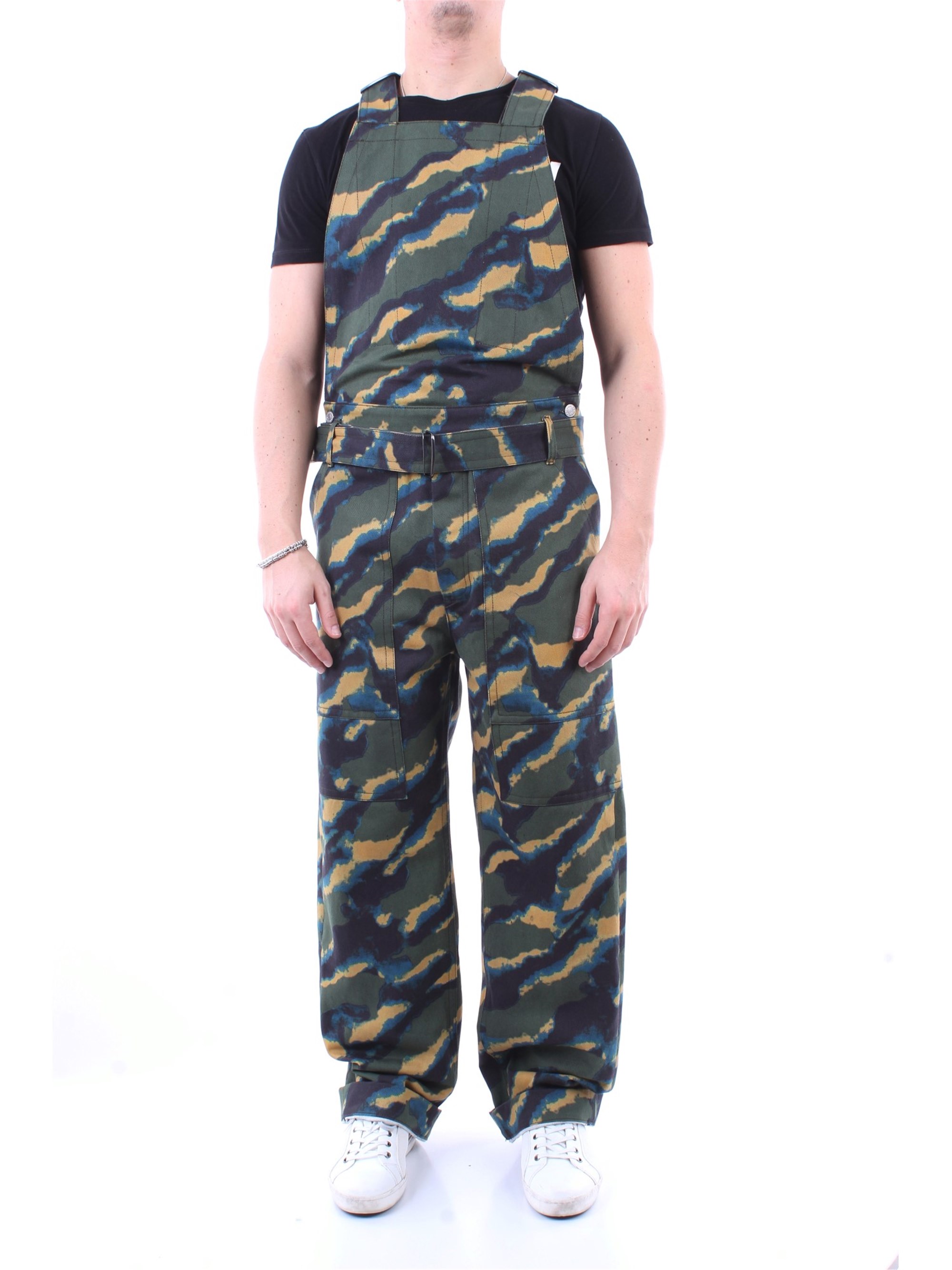 DRIES VAN NOTEN Latzhose Herren Multicolor günstig online kaufen