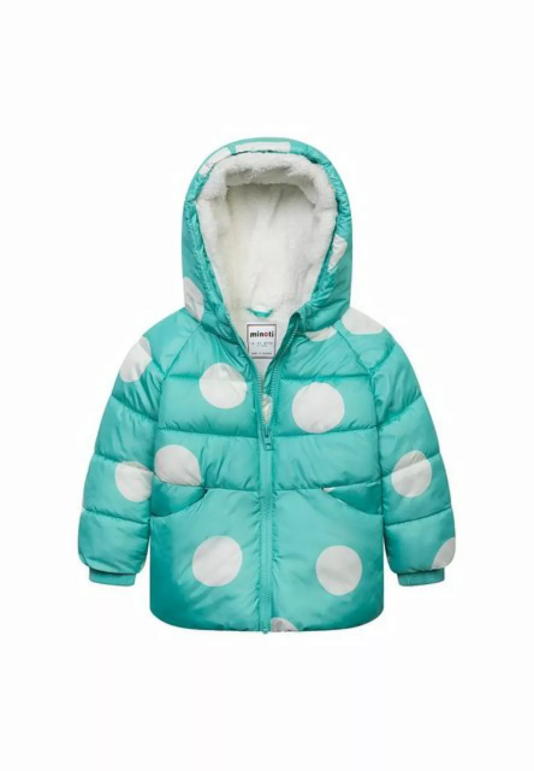 MINOTI Winterjacke Pufferjacke mit Punkten (3m-3y) günstig online kaufen