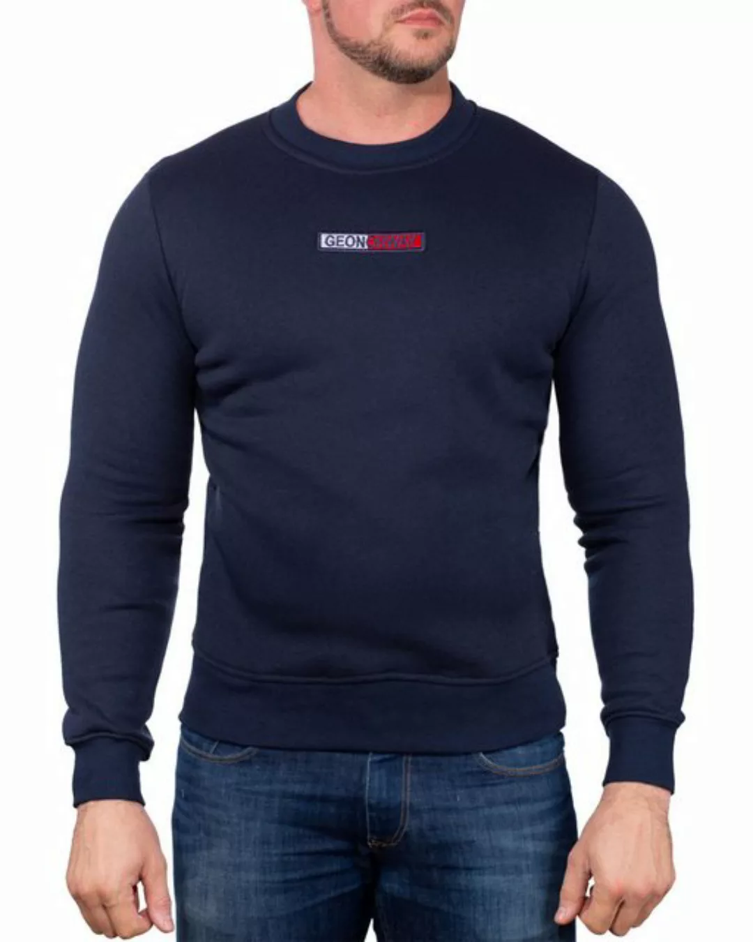 Geo Norway Rundhalspullover Herren Sweatshirt bagarrett Navy L Elegantes De günstig online kaufen