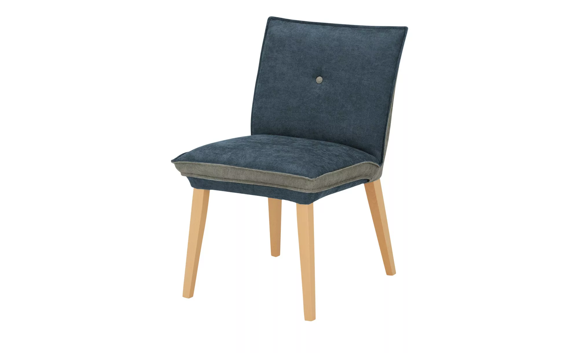 Woodford Polsterstuhl  Sunna - blau - 52 cm - 87 cm - 65 cm - Stühle > Essz günstig online kaufen