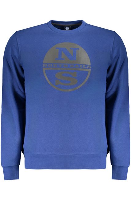 North Sails Sweatshirt Blaues Herren Langarm-Sweatshirt ohne günstig online kaufen