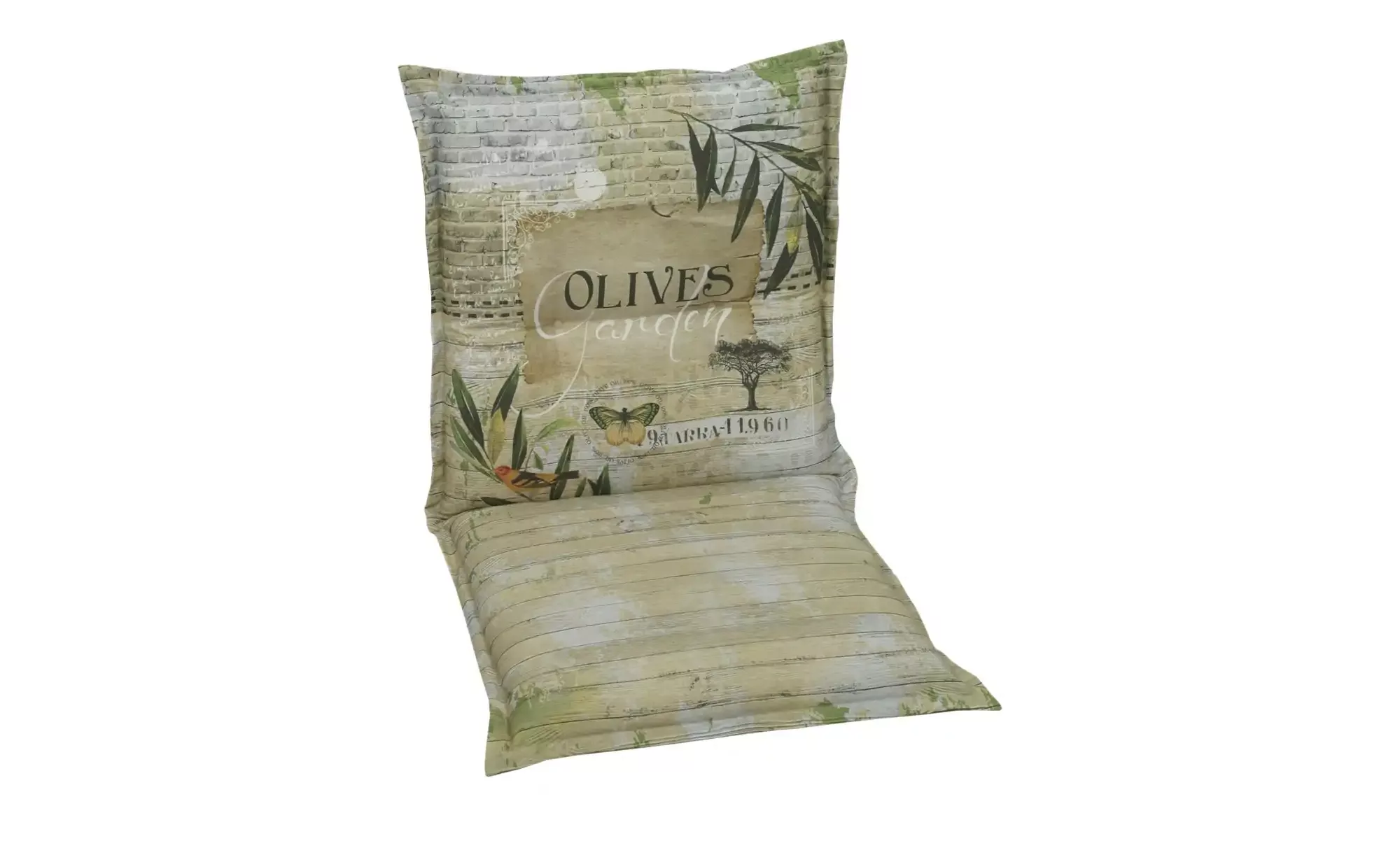 GO-DE Auflage  Olives ¦ grün ¦ Maße (cm): B: 50 H: 7 Garten > Auflagen & Ki günstig online kaufen