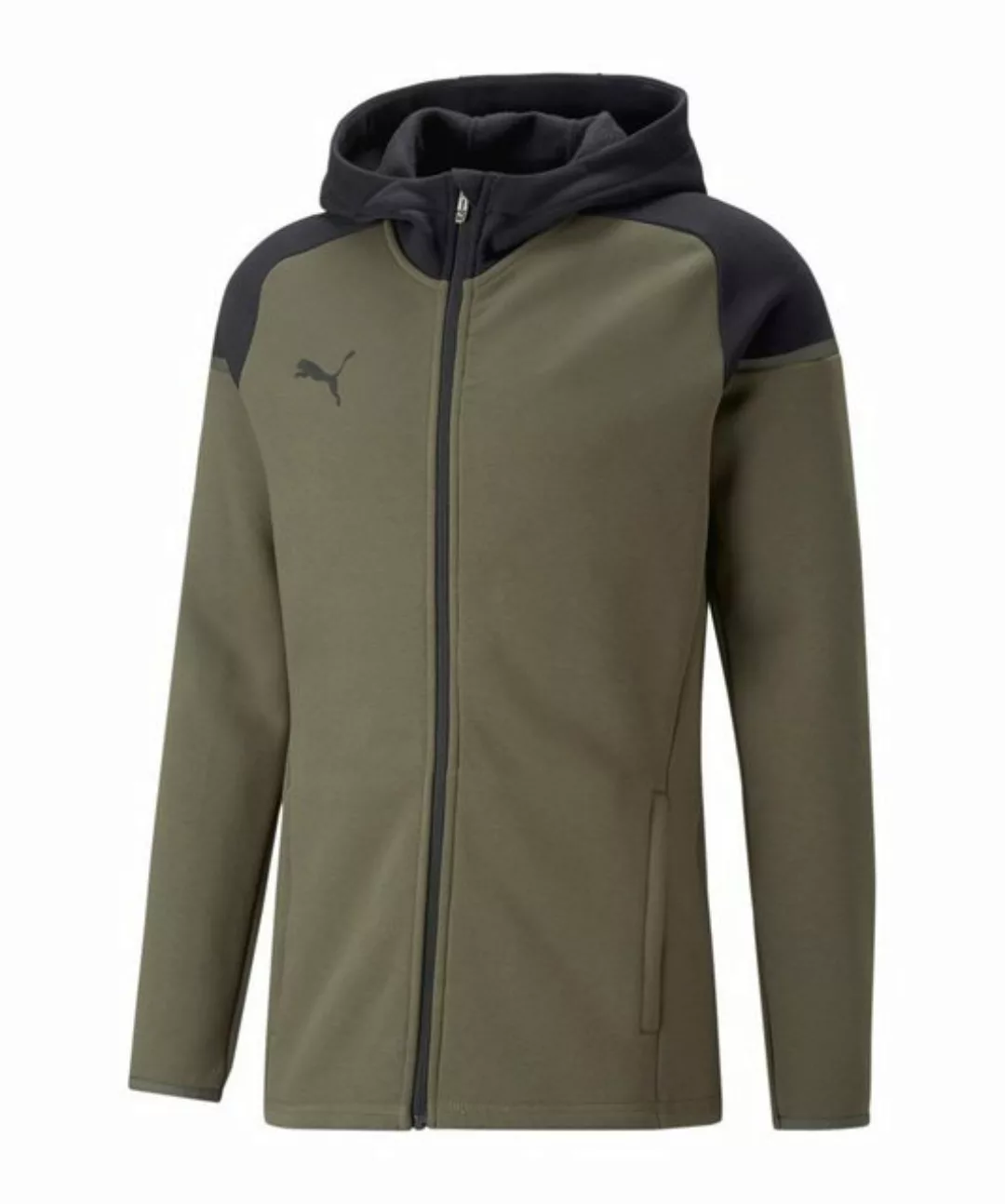 PUMA Sweatjacke PUMA teamCUP Casuals Kapuzenjacke Baumwolle günstig online kaufen