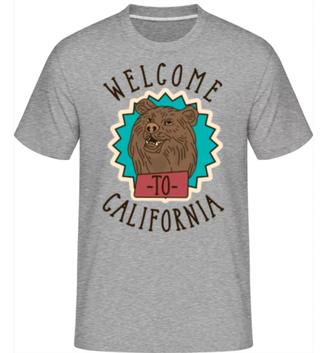 Welcome To California · Shirtinator Männer T-Shirt günstig online kaufen