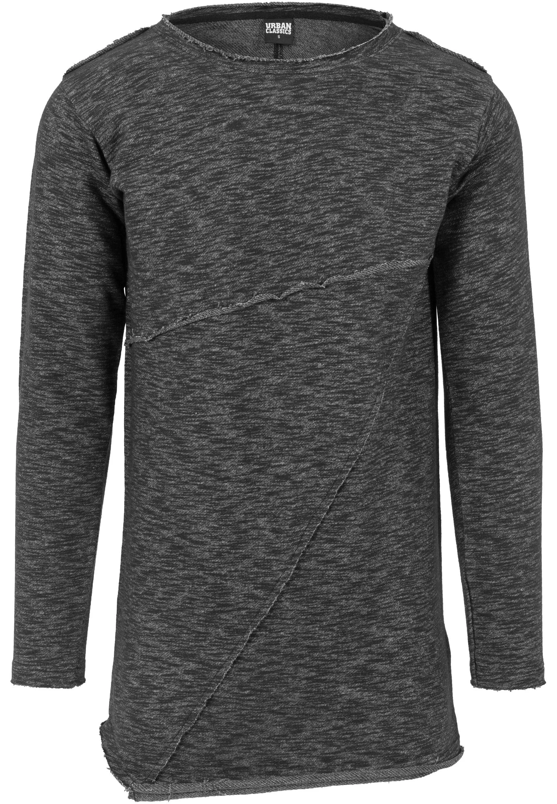 URBAN CLASSICS Rundhalspullover "Urban Classics Herren Fashion Long Terry C günstig online kaufen