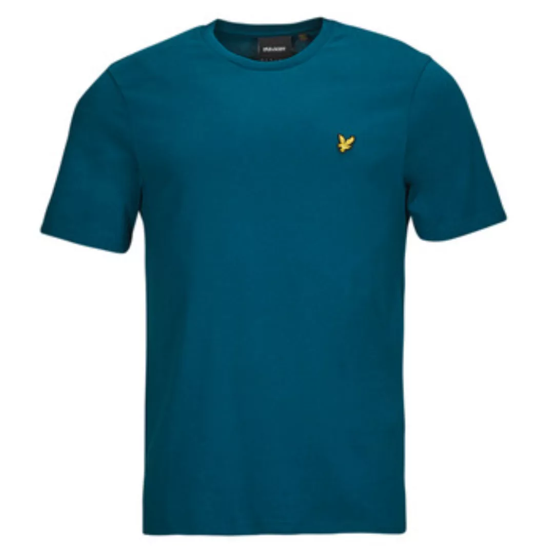 Lyle & Scott T-Shirt Aus 100% Baumwolle Gerader Schnitt günstig online kaufen