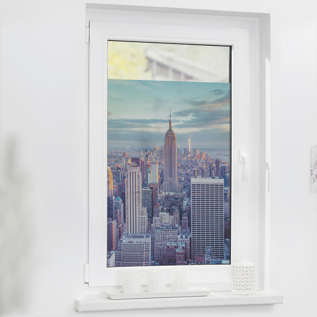 LICHTBLICK Fensterfolie New York New York New York bunt B/L: ca. 100x130 cm günstig online kaufen