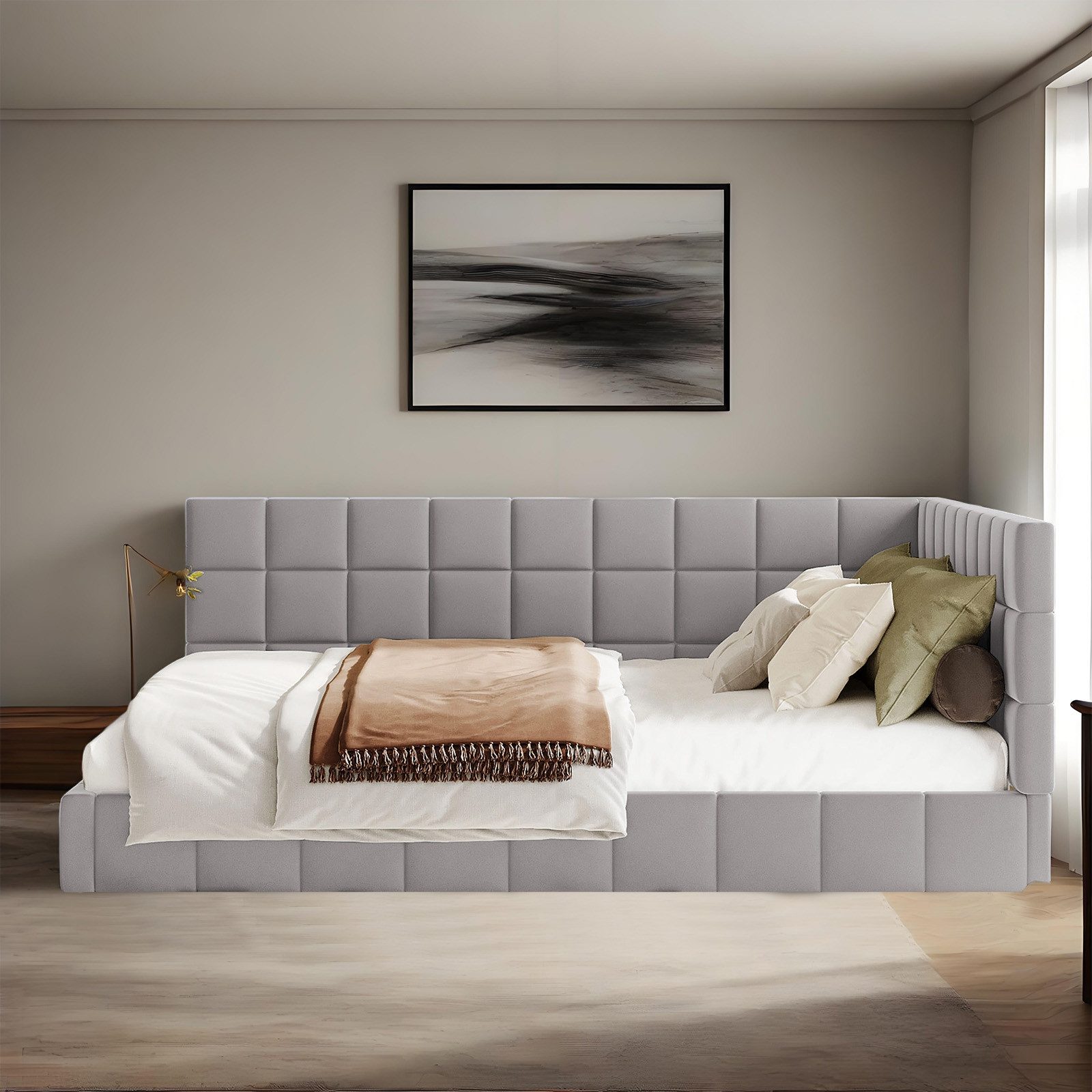 MODFU Schlafsofa Polsterbett, 140x200 cm mit günstig online kaufen
