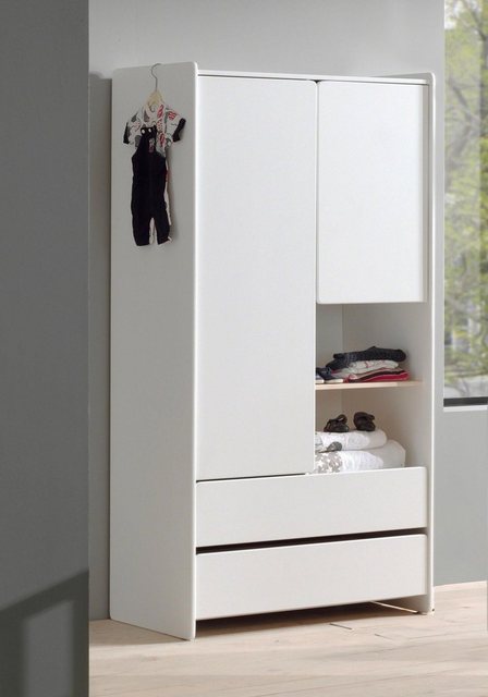 Vipack Kleiderschrank "Kiddy", (Made in Europe), MDF-Oberfläche günstig online kaufen