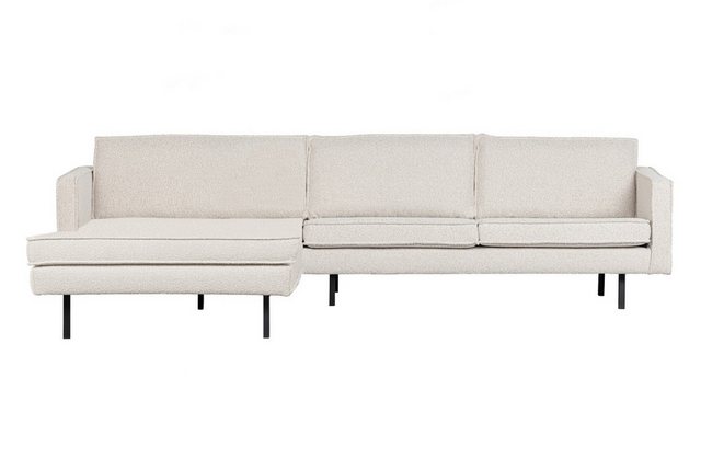 BePureHome Ecksofa Chaiselongue Rodeo aus Boucle-Stoff Links günstig online kaufen