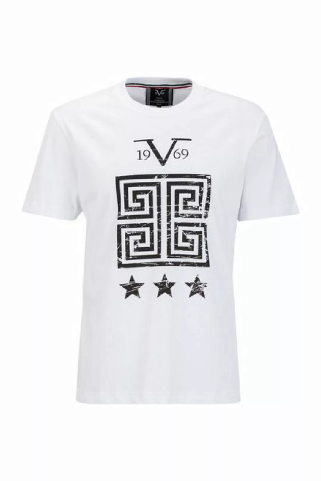 19V69 ITALIA T-Shirt RAFAEL GRUNGE Modernes Herren-T-Shirt mit markantem Pr günstig online kaufen