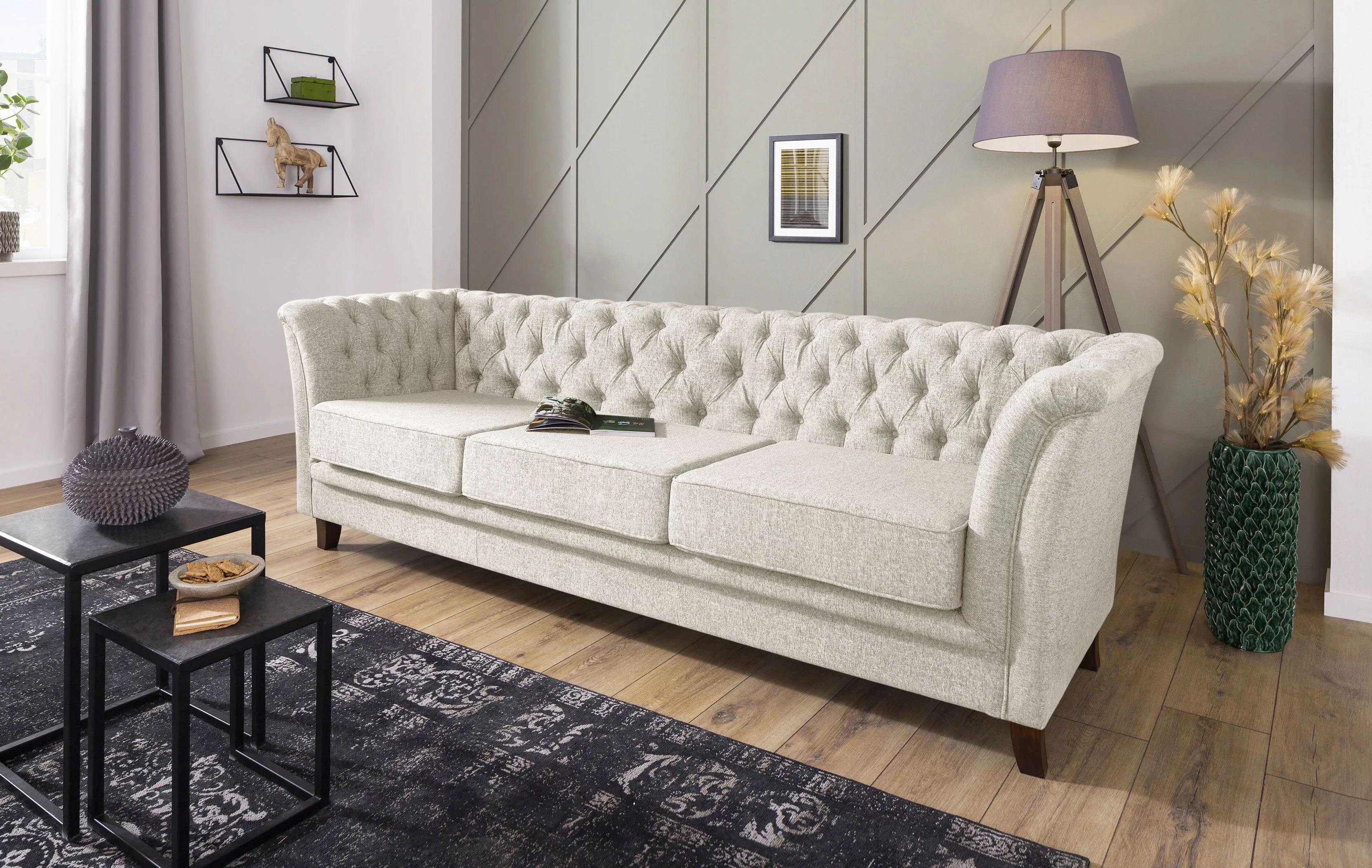 Home affaire Chesterfield-Sofa "Dover" günstig online kaufen