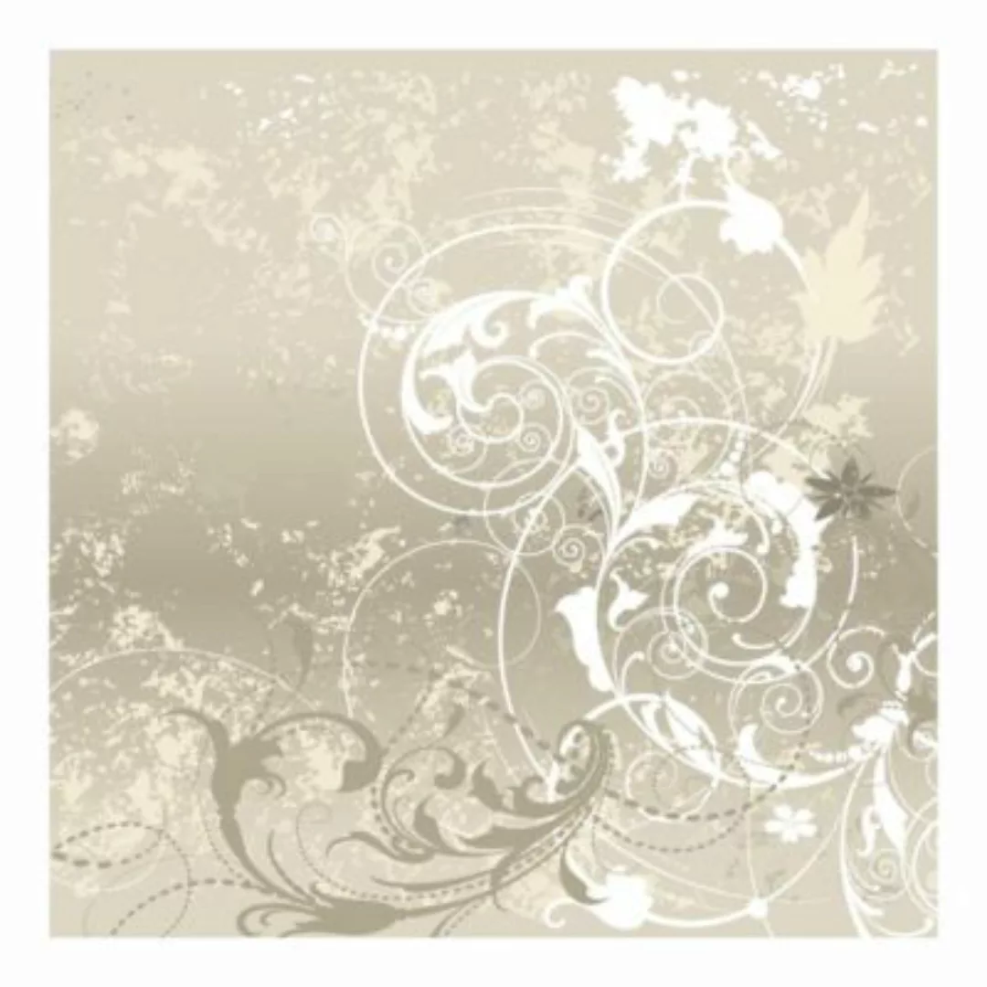 Bilderwelten Mustertapete Perlmutt Ornament Design creme Gr. 432 x 290 günstig online kaufen