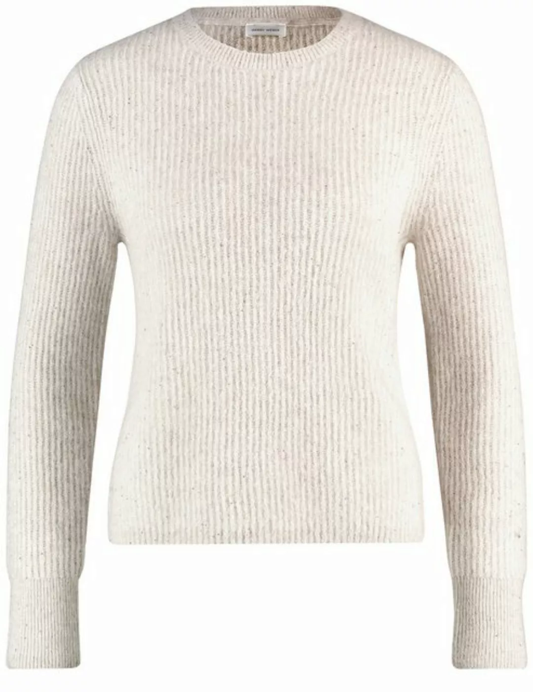 GERRY WEBER Rundhalspullover Pullover mit Wollanteil günstig online kaufen