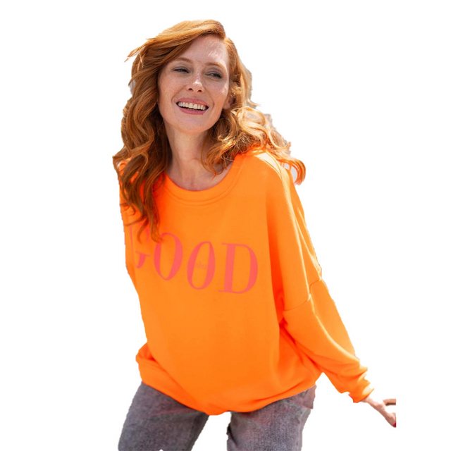 Miss Goodlife Sweatshirt Miss Goodlife Sweatshirt MG9358, Good Vibes, neon günstig online kaufen