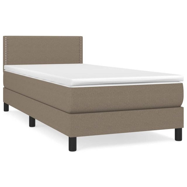 vidaXL Boxspringbett Bett Boxspringbett mit Matratze und LED Stoff (80 x 20 günstig online kaufen