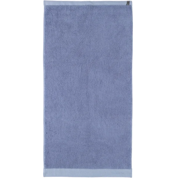 Essenza Connect Organic Lines - Farbe: blue - Handtuch 50x100 cm günstig online kaufen