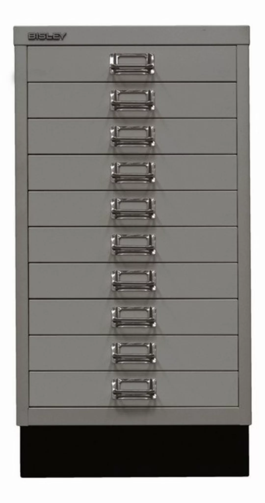 Bisley Aktenschrank MultiDrawer Schubladenschrank in Silber - Maße: H 67 x günstig online kaufen