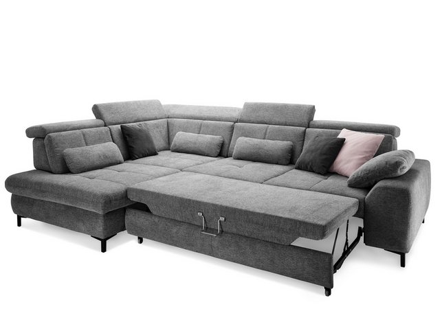 set one by Musterring Ecksofa SO 3400, Kopfteilverstellung, Bettfunktion, S günstig online kaufen