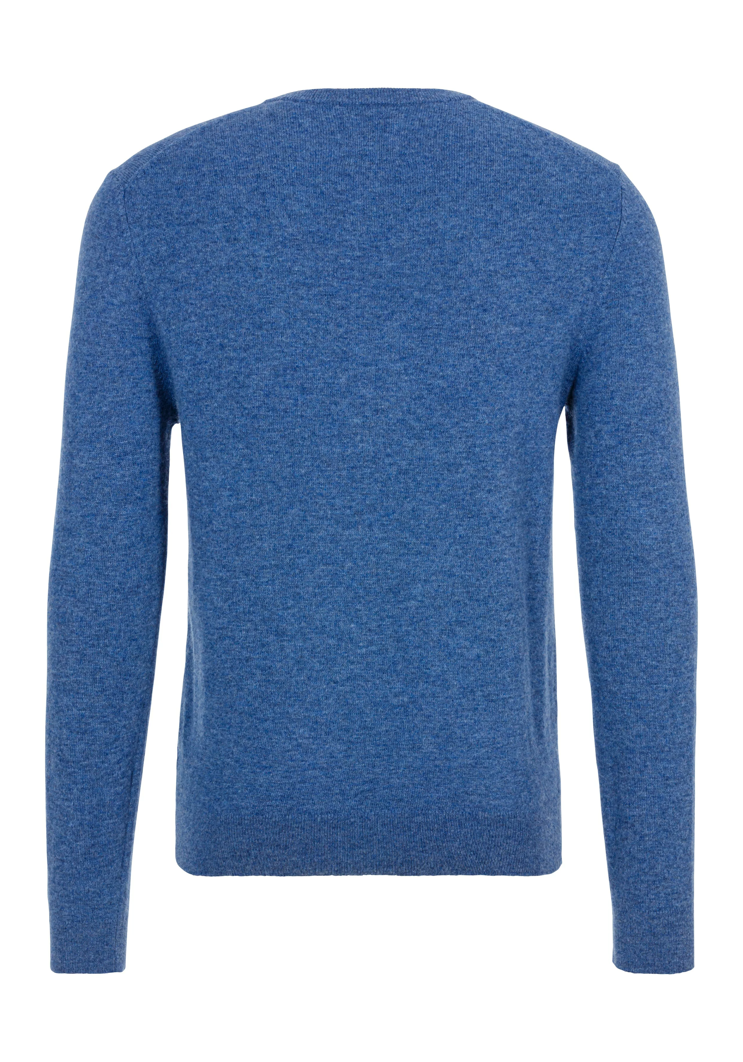 Gant V-Ausschnitt-Pullover EXTRAFINE LAMBSWOOL V-NECK mit Logostickerei günstig online kaufen