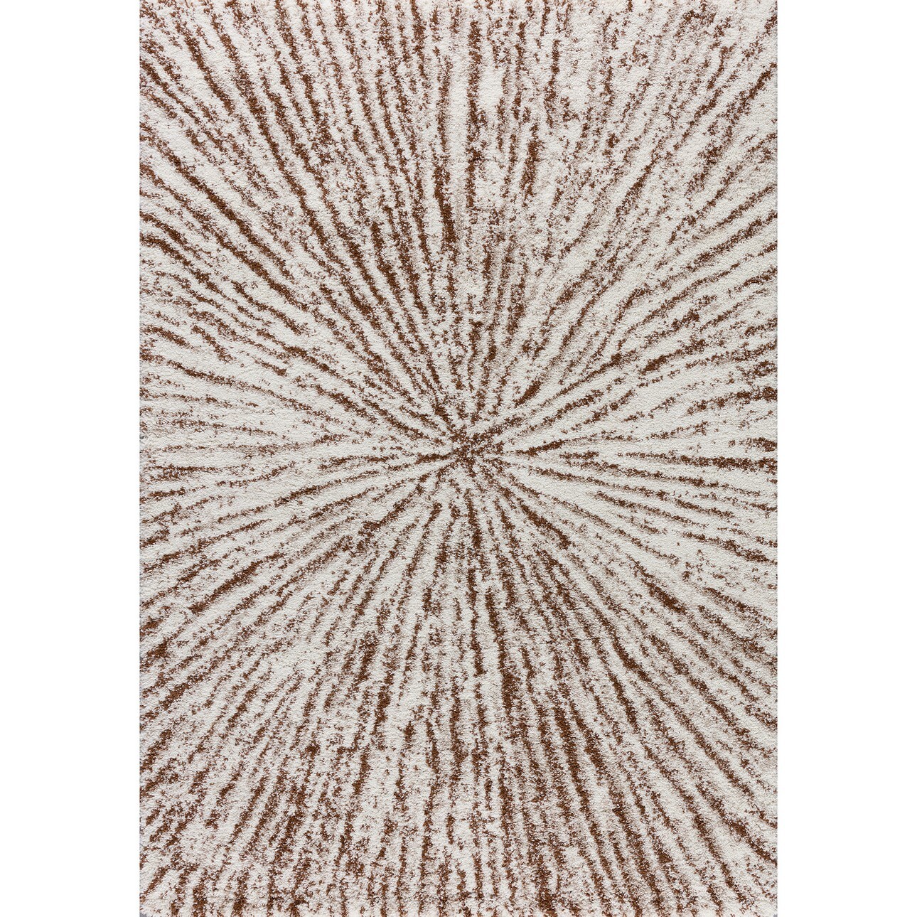 Teppich Softness creme/ brown 160x230cm, 160 x 230 cm günstig online kaufen