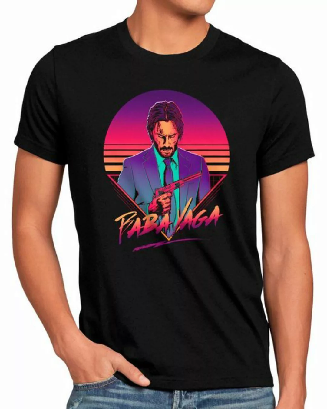 style3 Print-Shirt Herren T-Shirt Baba Yaga john wick keanu reeves 2 3 4 5 günstig online kaufen