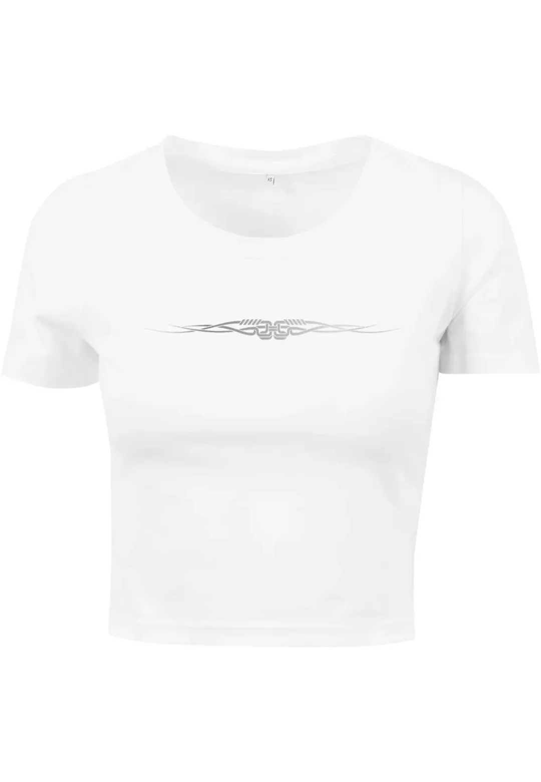 MisterTee T-Shirt "MisterTee Damen Ladies Tribal Cropped Tee" günstig online kaufen