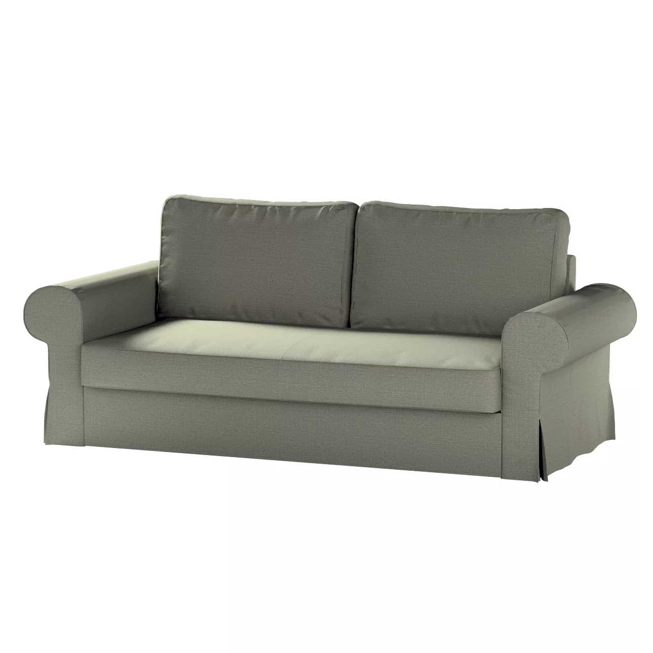 Bezug für Backabro 3-Sitzer Sofa ausklappbar, grau-beige, Bezug für Backabr günstig online kaufen