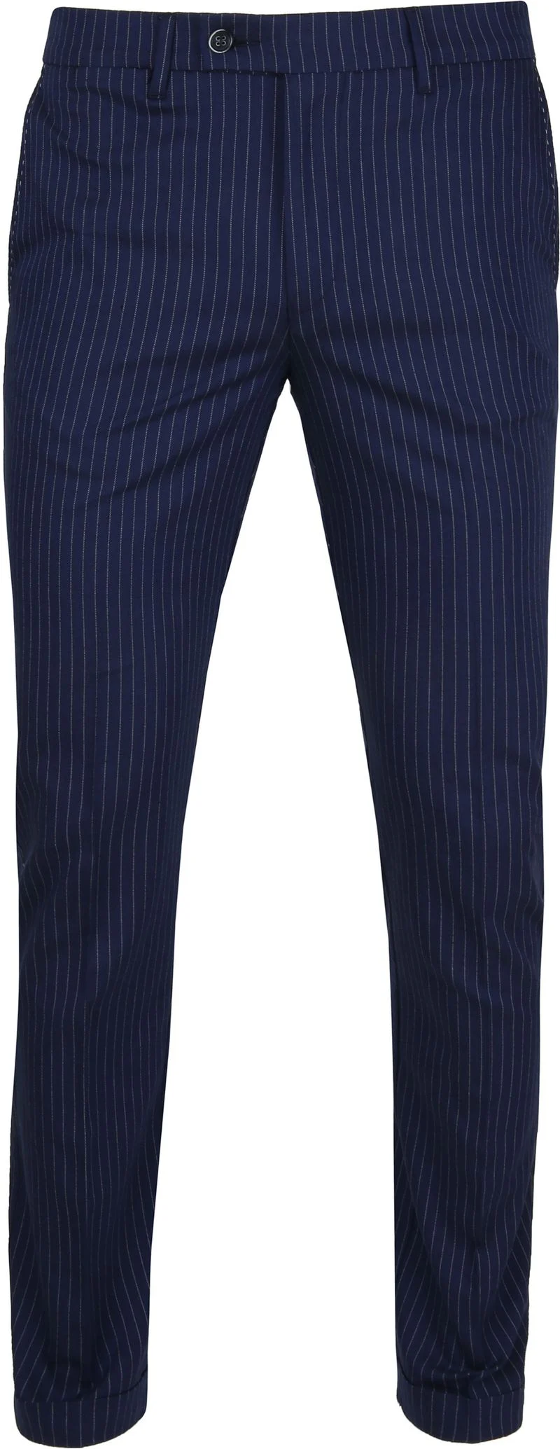 Suitable Pantalon Pisa Streifen Navy - Größe 48 günstig online kaufen