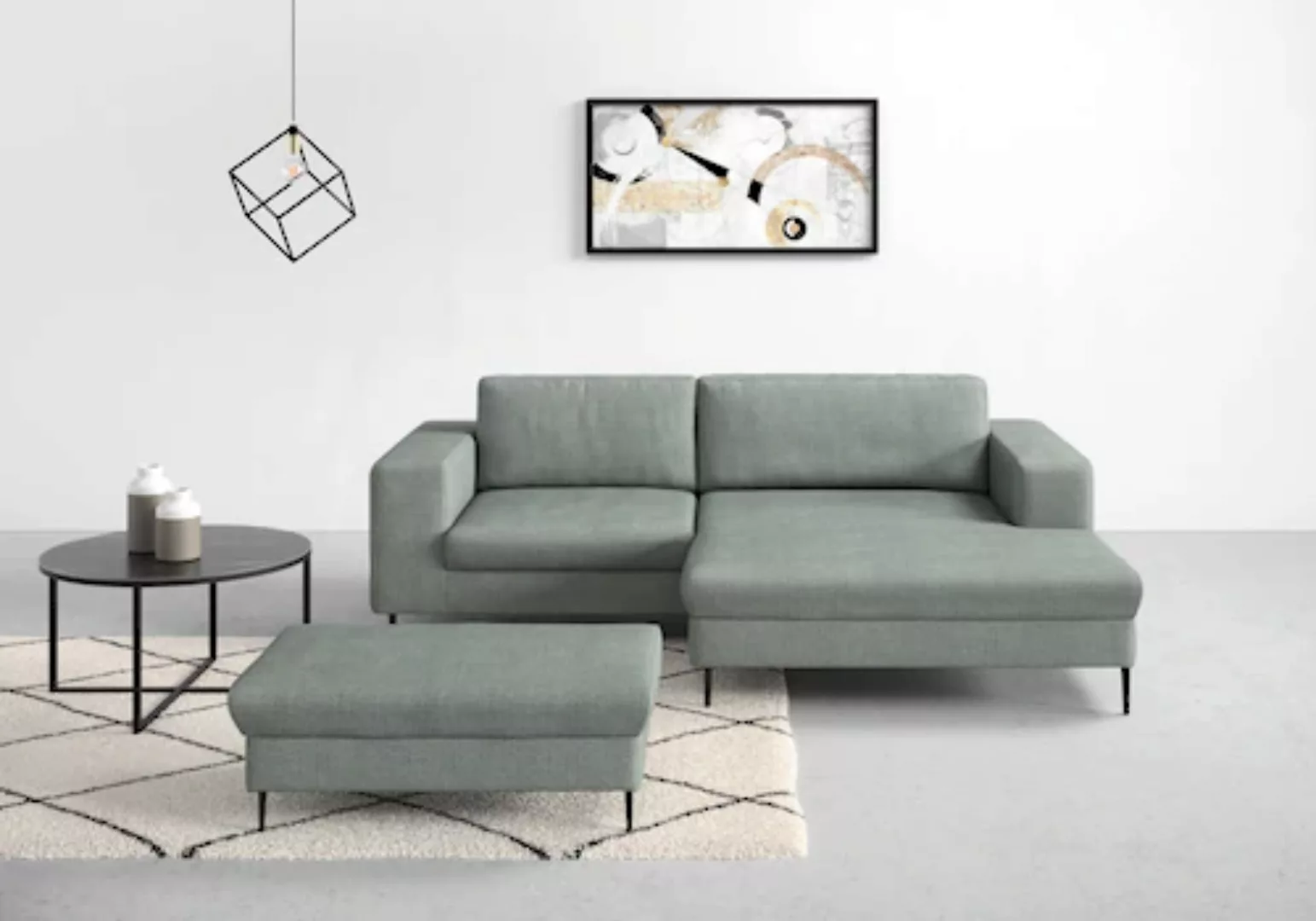 DOMO collection Ecksofa "Modica L-Form", moderne Optik mit großzügiger Reca günstig online kaufen